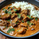 Beef Curry Simmered in Coconut Milk with Fragrant Spices