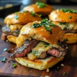 Cowboy Butter Steak Sliders