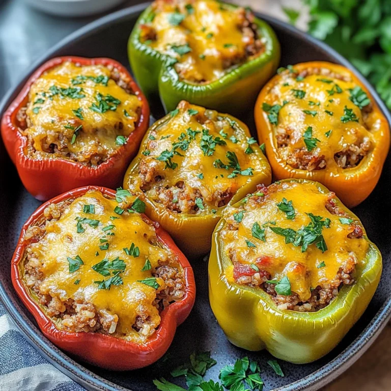 Easy Stuffed Bell Peppers Recipe