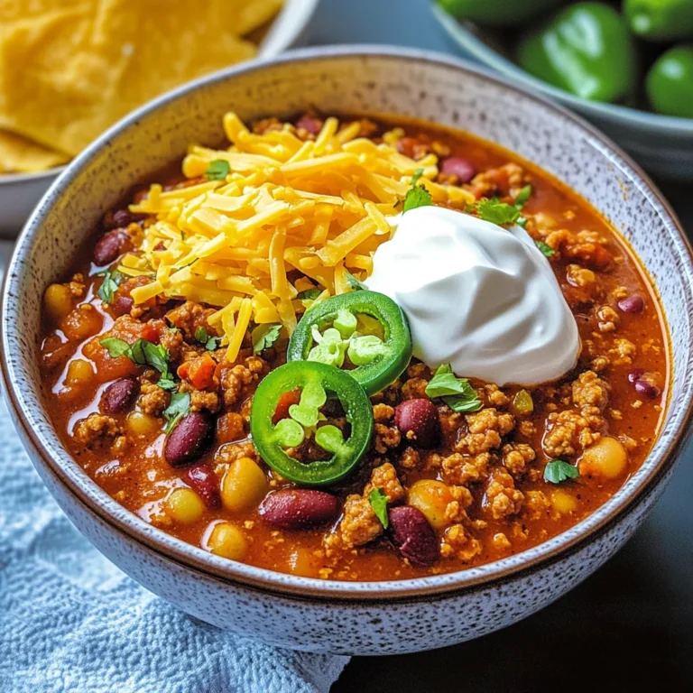 Healthy Turkey Chili