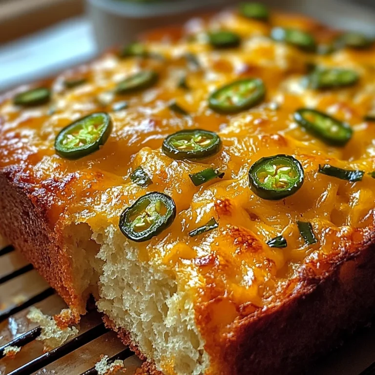 Jalapeno Cheddar Beer Bread