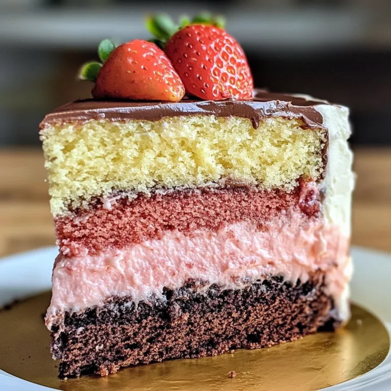 Neapolitan Cake