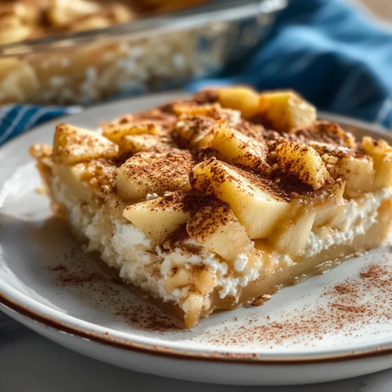 Apple Cinnamon Cottage Cheese Bake