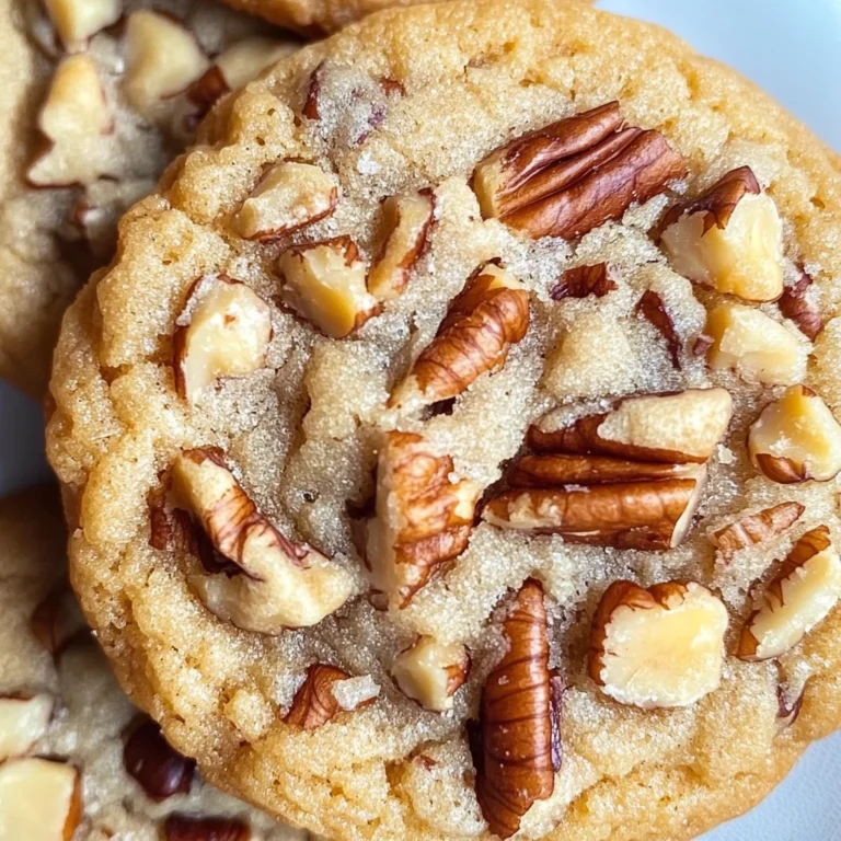 Butter Pecan Cookies