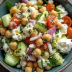 Cottage Cheese and Chickpea Salad