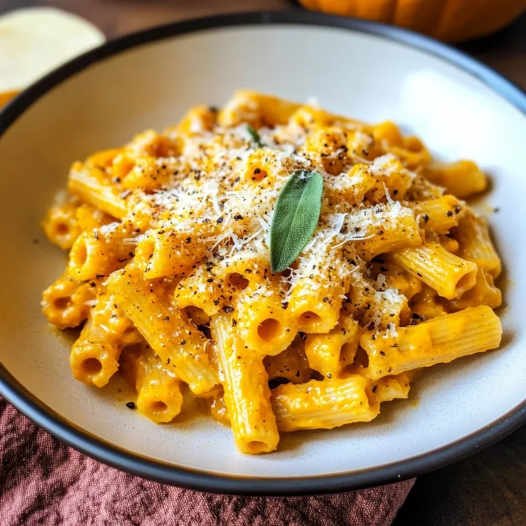 Creamy Parmesan Pumpkin Pasta