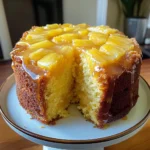 Pineapple Pound Cake with Pineapple Glaze