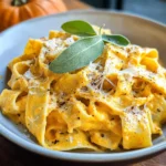 Pumpkin Alfredo with Sage