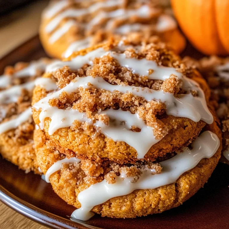 Pumpkin Coffee Cake Cookies