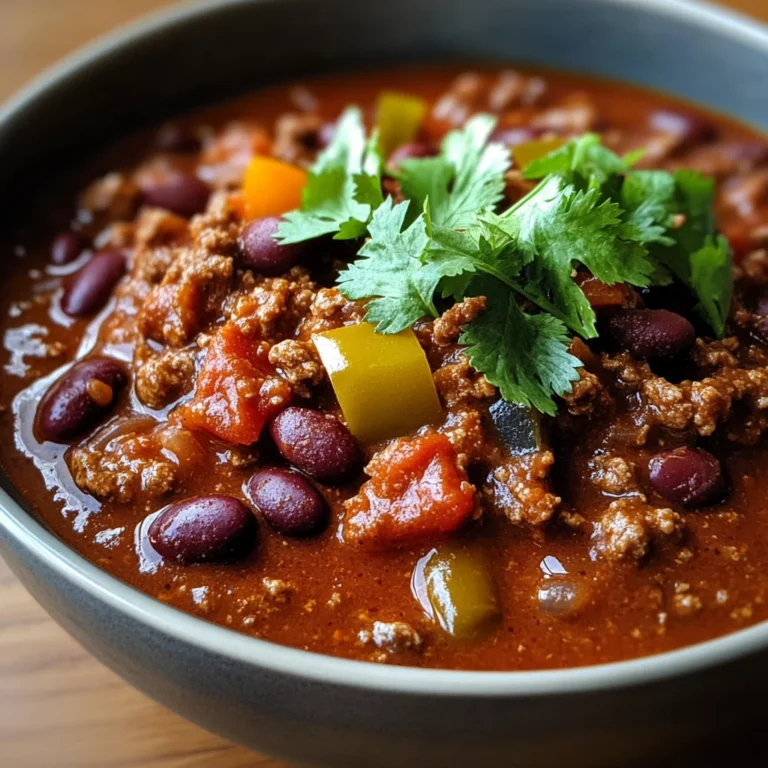 Slow Cooker Chili
