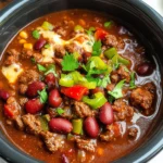 Slow Cooker Chili Con Carne