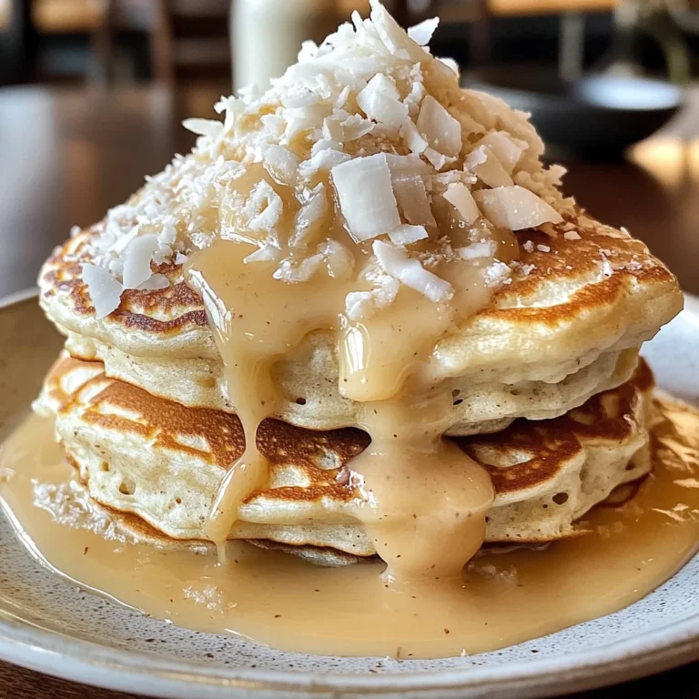 Sweet Coconut Cream Pancakes: A Breakfast Delight You’ll Love!