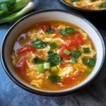 Tomato Egg Drop Soup