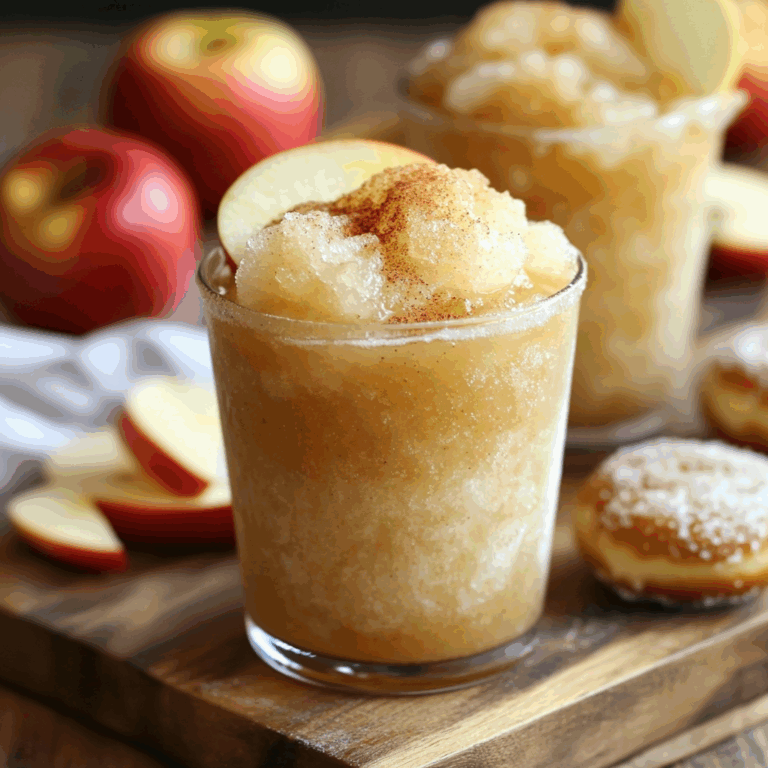 Apple Cider Slush