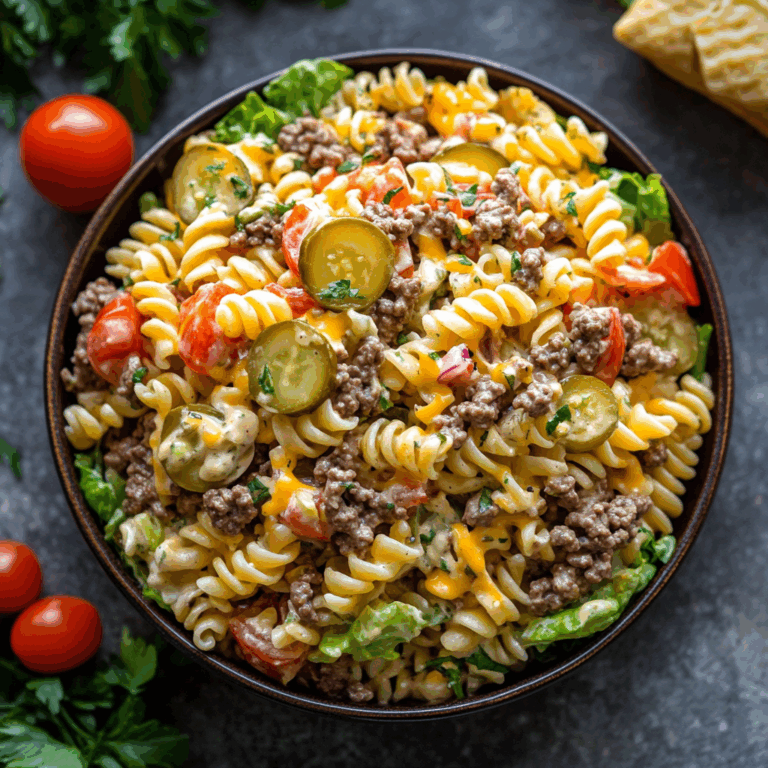 Big Mac Pasta Salad