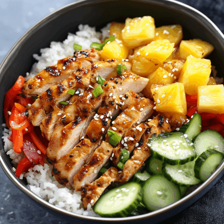 Hawaiian Chicken Bowl