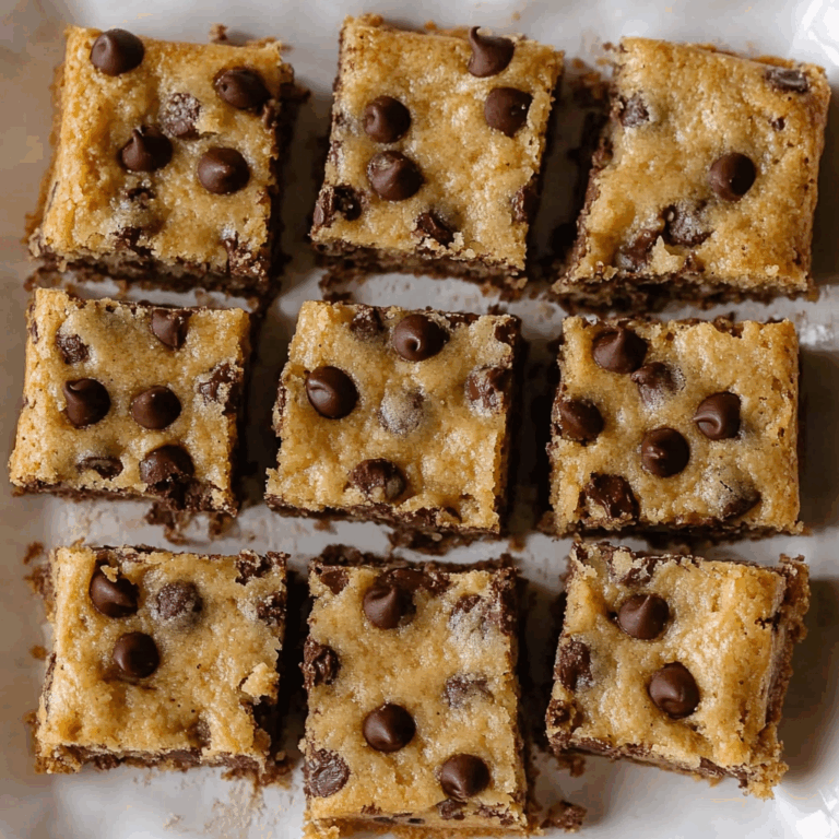 Chocolate Chip Banana Bars Recipe