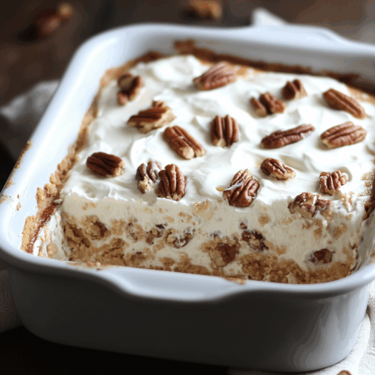 Butter Pecan Tres Leches Cake