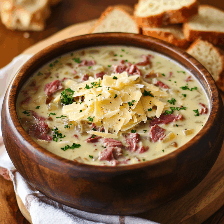 Creamy Reuben Soup: A Delicious Twist on a Classic
