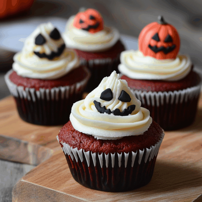Halloween Augapfel Cupcakes