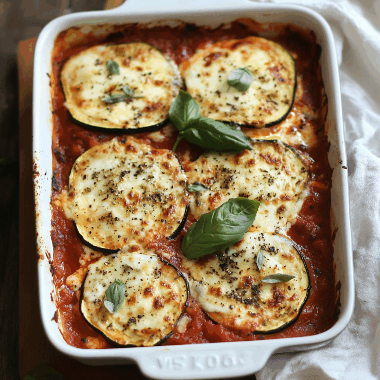 Zucchini Ricotta Melts with Marinara