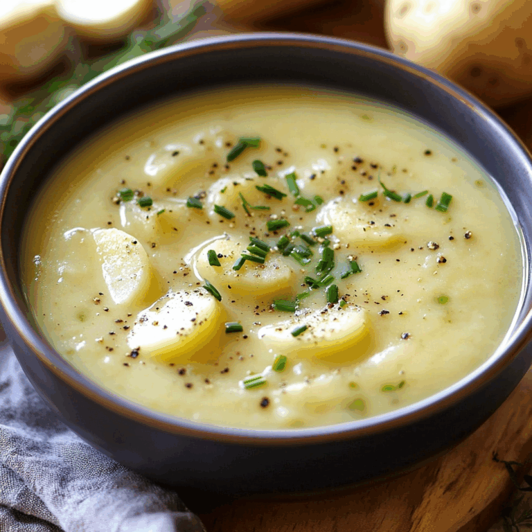 Slow Cooker Potato Leek Soup Recipe