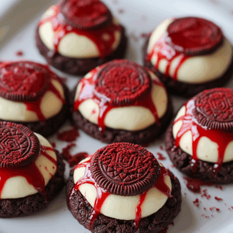 Stranger Things Red Velvet Cookies