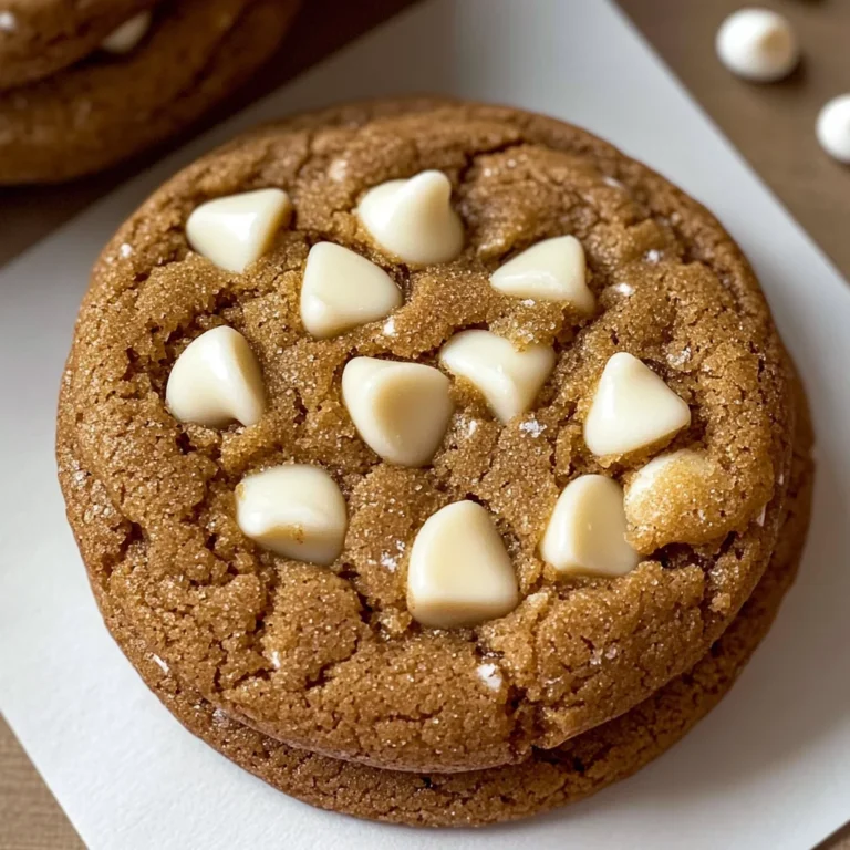Bakery Gingerbread White Chocolate Cookies