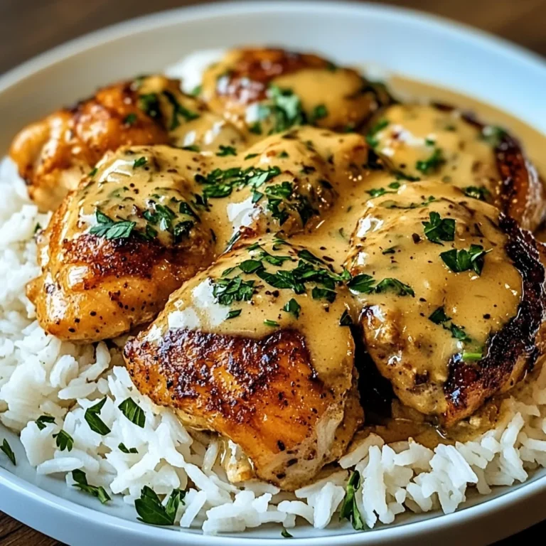 Best Smothered Chicken and Rice