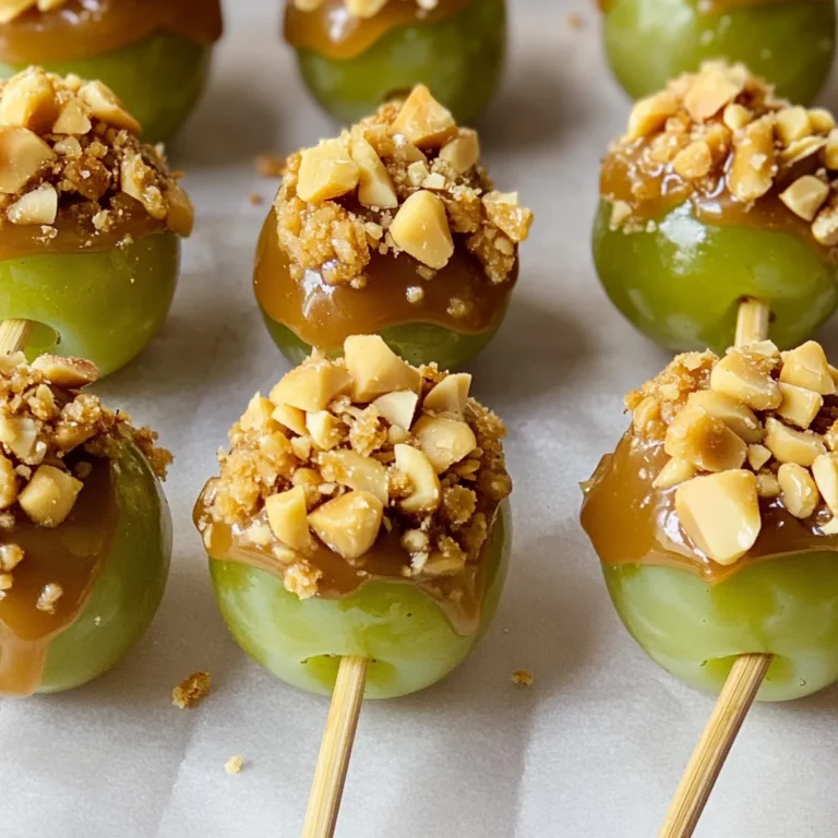Caramel Apple Grapes