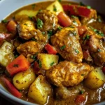 Caribbean Delight: Creamy Chicken with Potatoes and Coconut