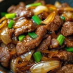 Chinese Beef and Onion Stir Fry: A Savory Weeknight Delight
