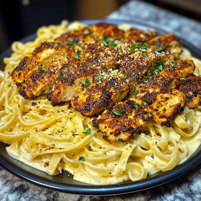 Creamy Cajun Chicken Linguine
