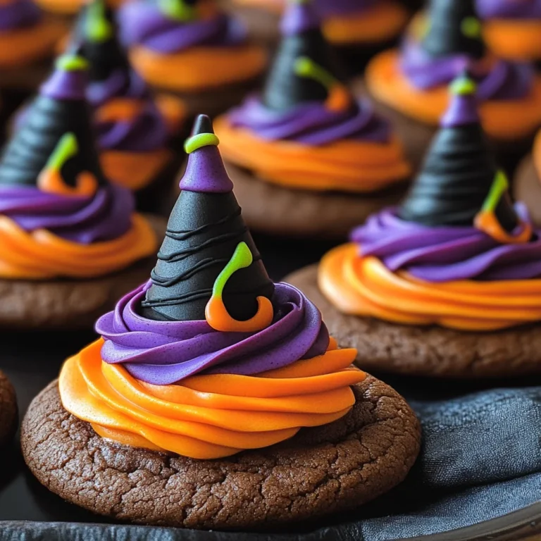 Halloween Witch Hat Cookies