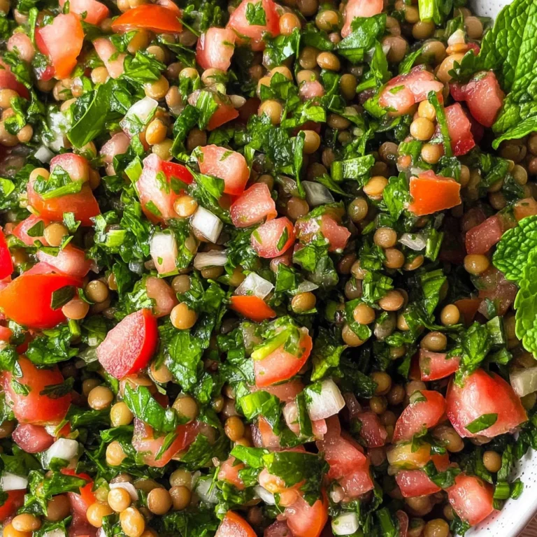 Lentil Tabbouleh