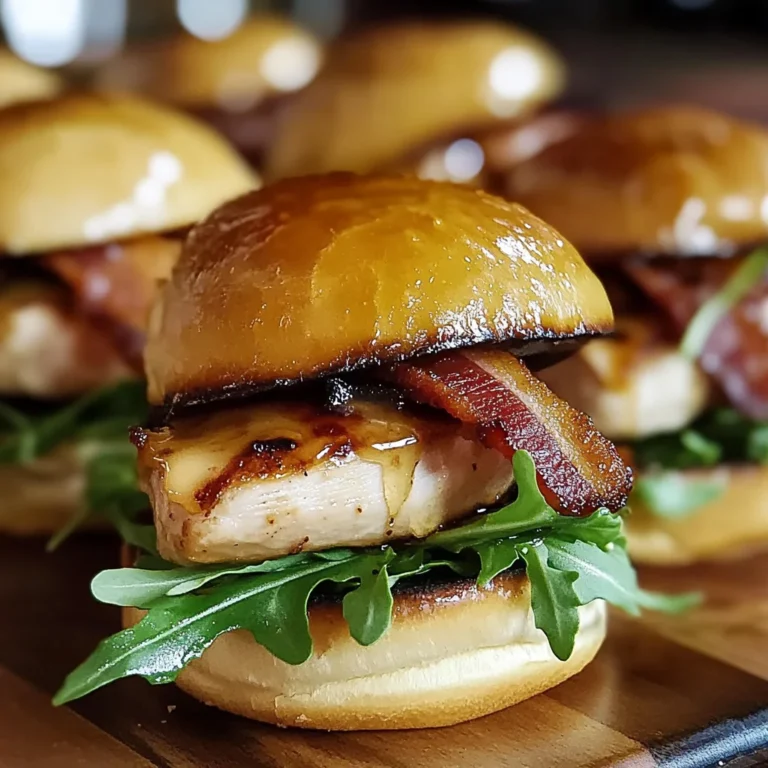 Maple Chicken & Turkey Bacon Sliders