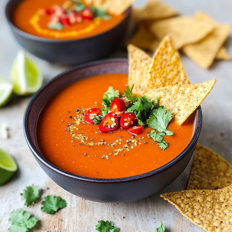 Mexican-Style Tomato Soup