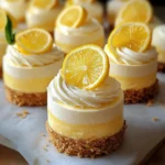 Mini Lemon Cheesecakes