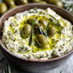 Olive Lovers’ Dream Dip – Creamy Feta & Green Olive Spread