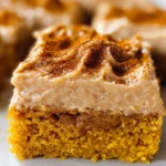 Pumpkin Bars with Brown Sugar Frosting