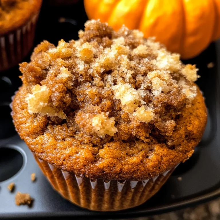 Pumpkin Streusel Muffins