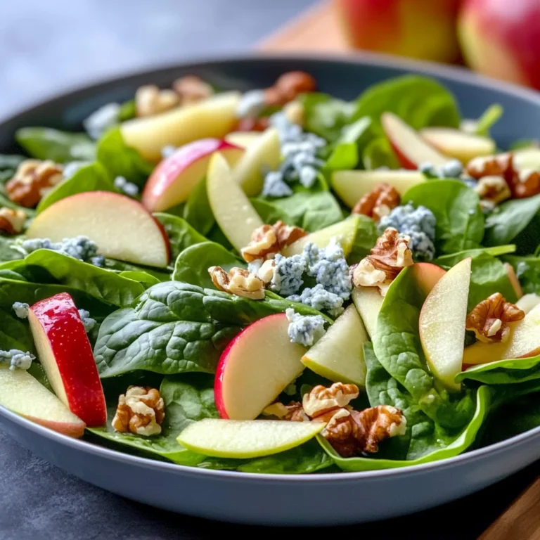 Spinach and Apple Salad