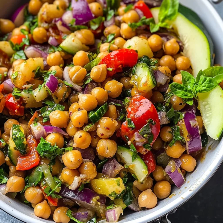 Turkish Chickpea Salad