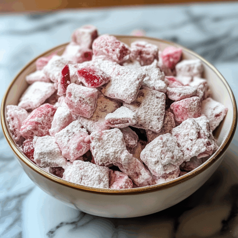Cherry Cheesecake Puppy Chow Recipe