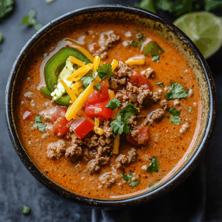 Keto Taco Soup