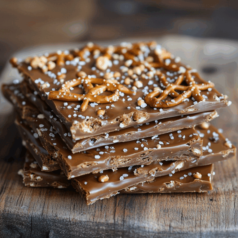 Salted Caramel Pretzel Bark