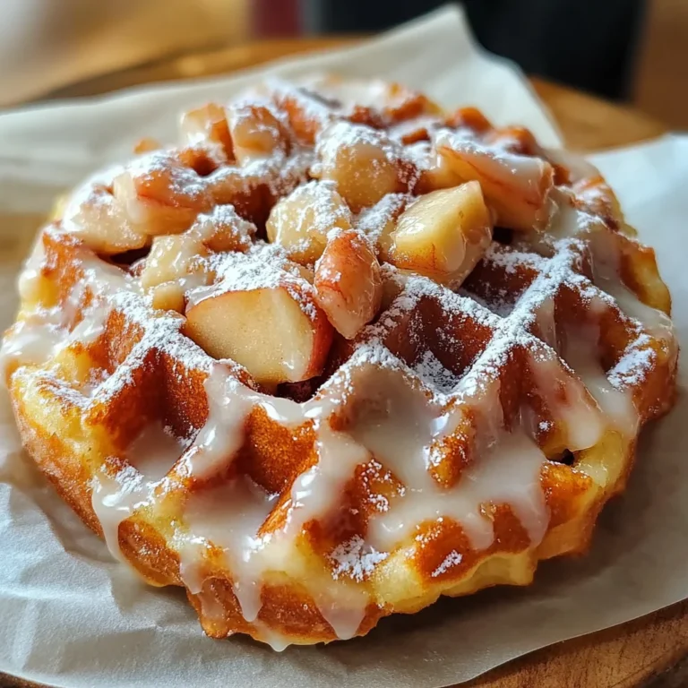 Apple Fritter Waffle Donuts: The Irresistible Mashup You Never Knew You Needed
