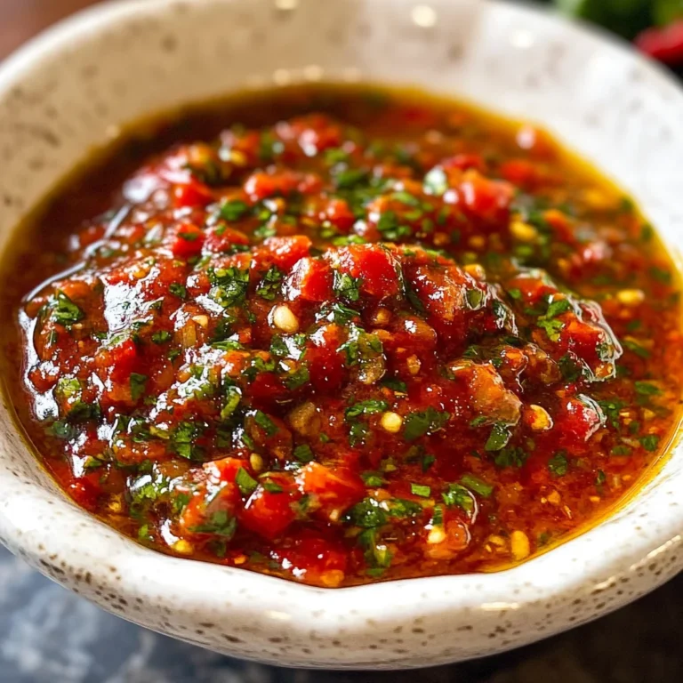 Chimichurri Rojo