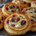 Cranberry Cream Cheese Pinwheels: A Festive Delight!