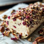 Cranberry Pecan Cheese Log
